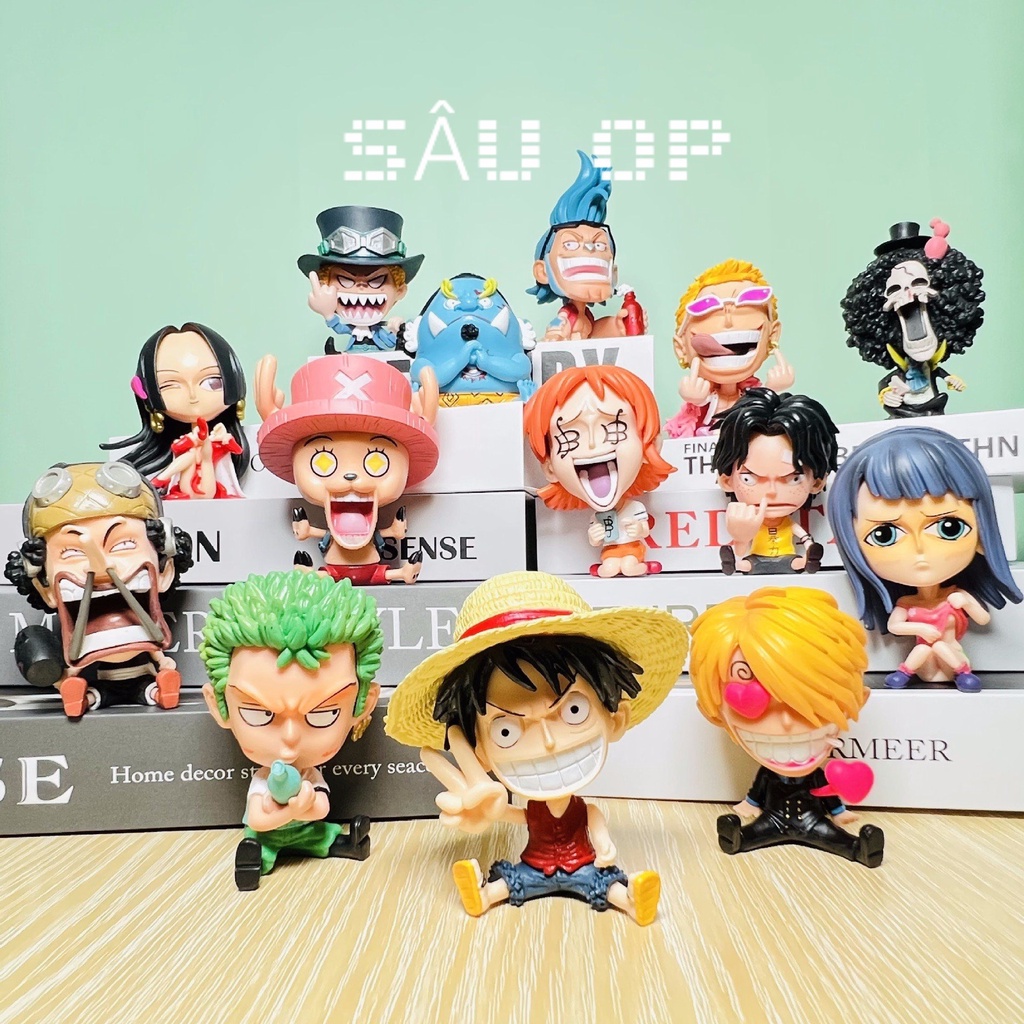 Nhân vật One Piece chibi mini siêu dễ thương