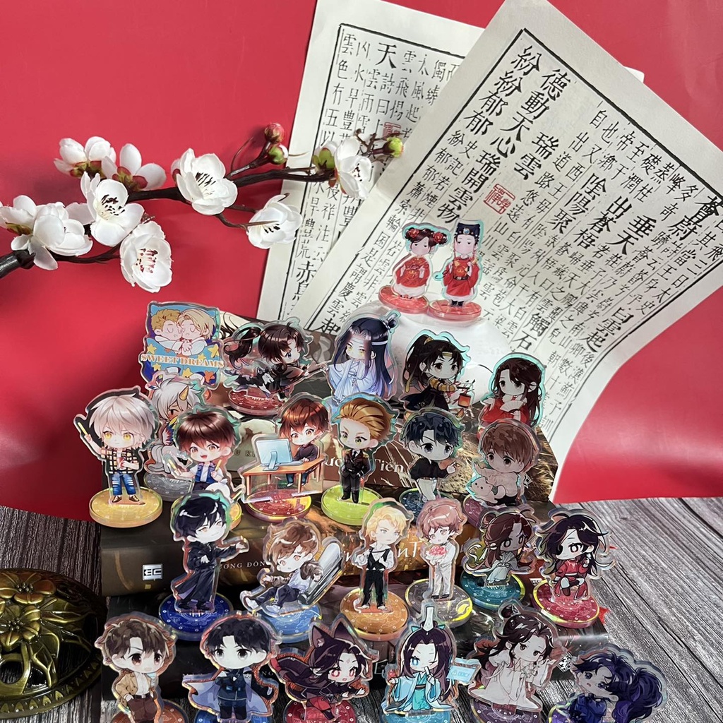 🌟 BLIND ITEM VER 5 - Standee chibi ánh holo | Bookstore KyoPyo