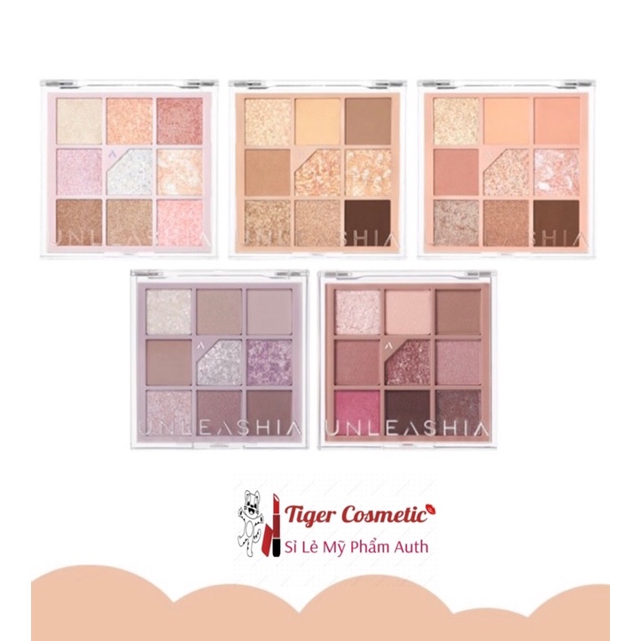 BẢNG MẮT UNLEASHIA GLITTERPEDIA EYE PALETTE 9 Ô
