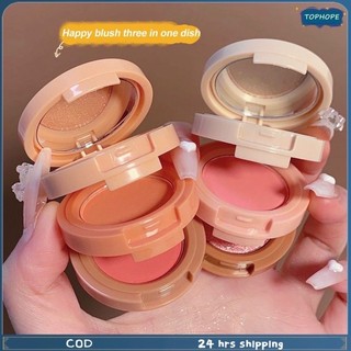 Phấn Má Hồng + Phấn Mắt + Phấn Bắt Sáng 3 Tầng Make Up Lung Linh