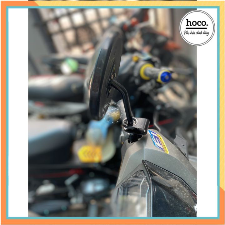 Gương cầu lồi xe máy  xe tải chiếu hậu phía sau 180 độ