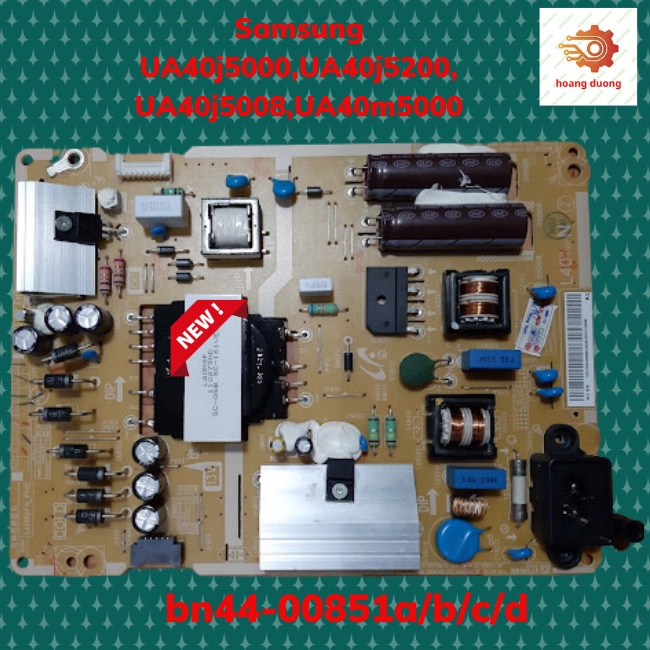 Bo nguồn tivi samsung ua40j5000,40j5200,40j5008,ua40m5000,mã bn44-00851a/b/c/d,dthoangduong