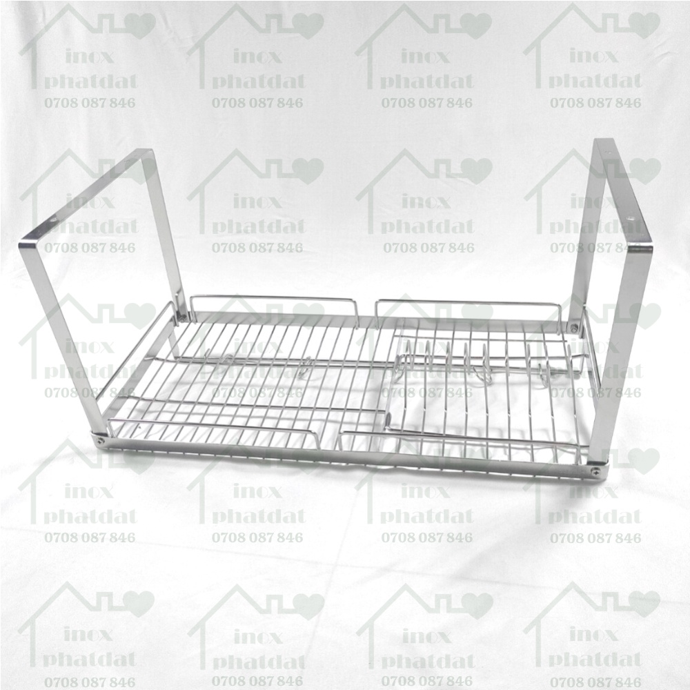 Kệ chén treo đáy tủ Inox 304 PHÁT ĐẠT không rỉ sét rổ úp chén dĩa giá ...