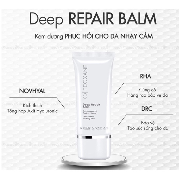 KEM DƯỠNG ẨM- PHỤC HỒI DA TREATMENT TEOXANE DEEP REPAIR BALM 30ml