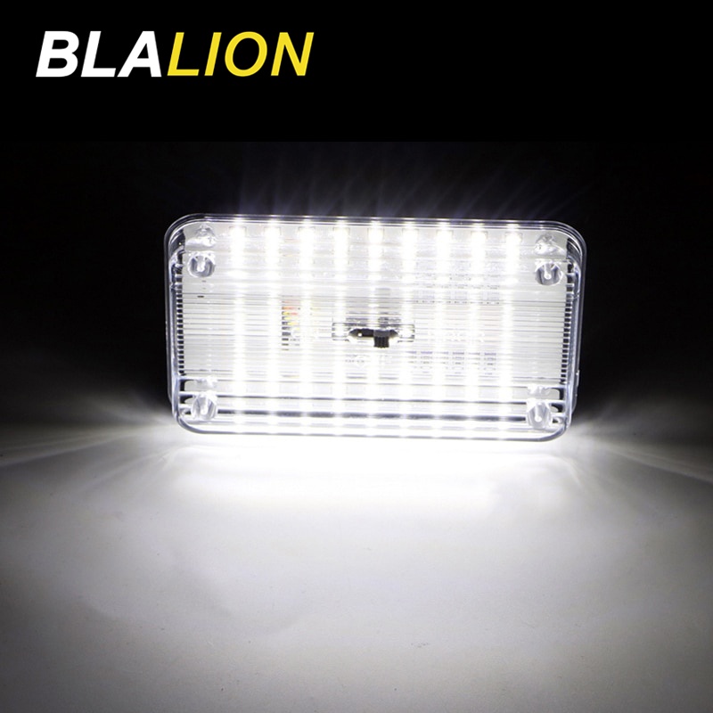 Đèn chiếu sáng nội thất BLALION 36 bóng LED dùng đọc sách/ gắn mái/ gầm xe/ ban đêm cho ô tô 12V