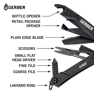 GERBER DIME DỤNG CỤ ĐA NĂNG [Hàng chuẩn, nhậpUS]