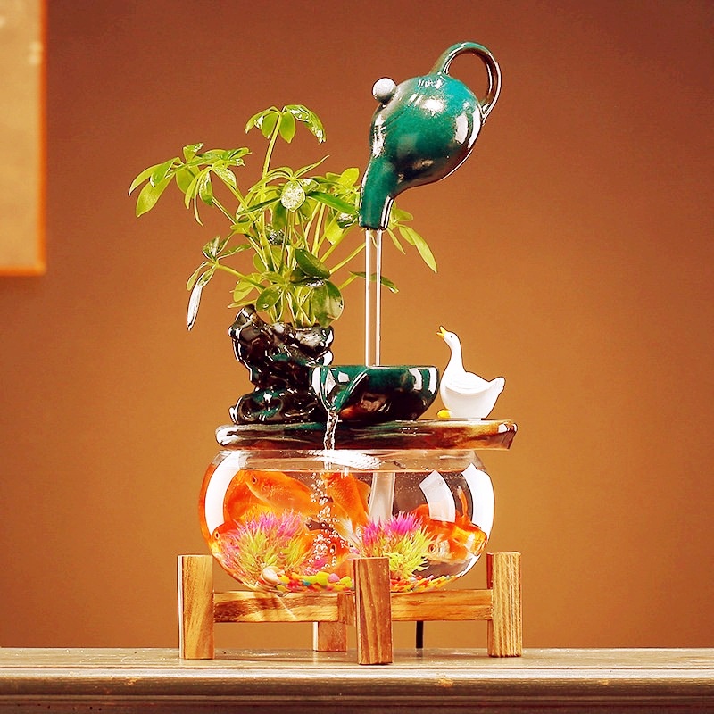 Bể cá phong thuỷ mini