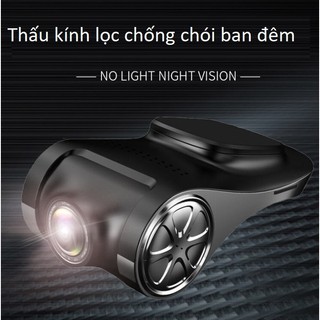 Camera hành trình ANDROID U6 cảnh báo va chạm - cắm cổng USB màn android ô tô
