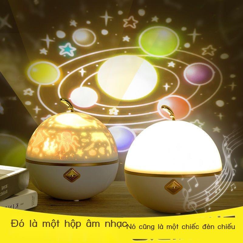 ┅ ( rẻ mà chất lượng)Máy Chiếu Ngôi Sao Đèn Ngủ Sáng Tạo Quà Tặng Sinh Nhật Lãng Mạn Xoay Phòng Trẻ Em Bé Gái Phòng Ngủ