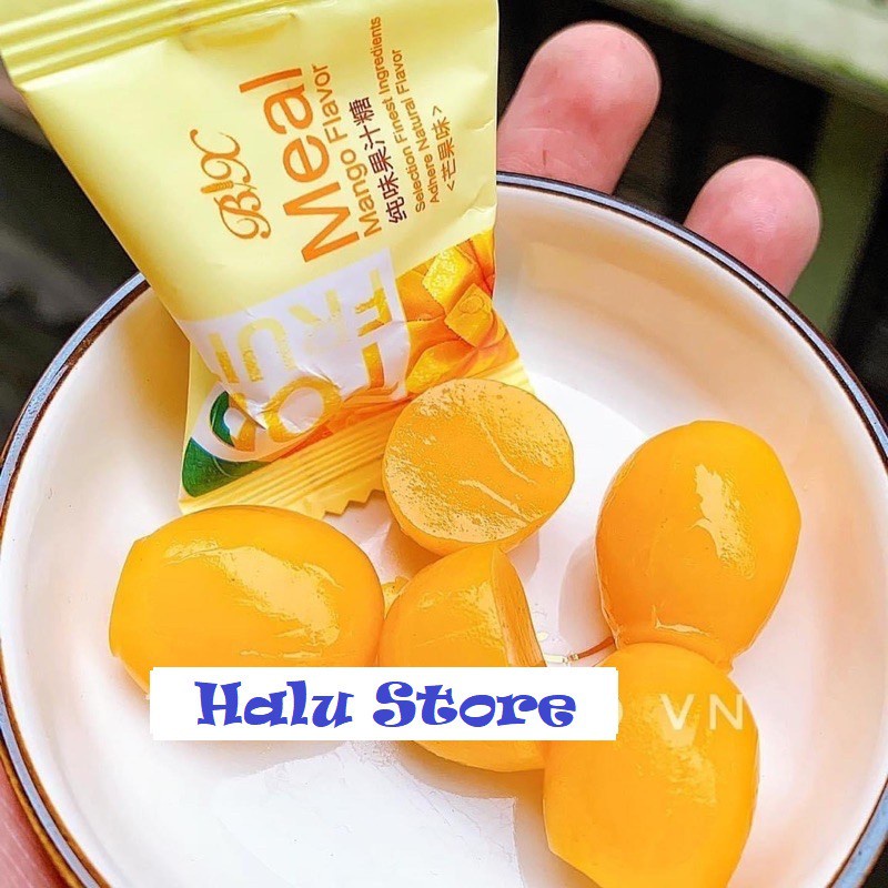 COMBO 10 GÓI KẸO DẺO XOÀI TOP PRUIT FUDGE COOWY - gói 320gr