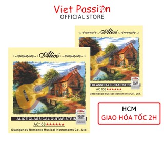 Dây đàn guitar classic Alice A106 chính hãng dây nilon cho đàn ghi ta cổ điển Viet Passion HCM