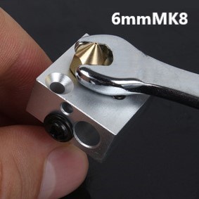 Khóa 2 đầu 6-7mm tháo đầu In E3D và MK8 cao cấp dành cho máy In 3D