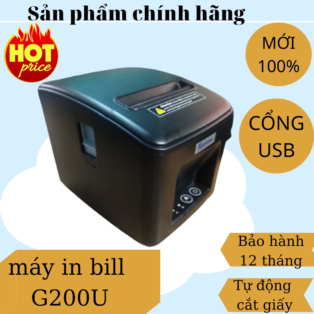 MÁY IN HOÁ ĐƠN K80 CỔNG USB- GIÁ RẺ