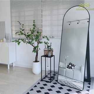 Đi tỉnh 60x170cm Gương soi mái vòm khung nhôm AAArealhome V1N Gương soi treo tường Gương toàn thân
