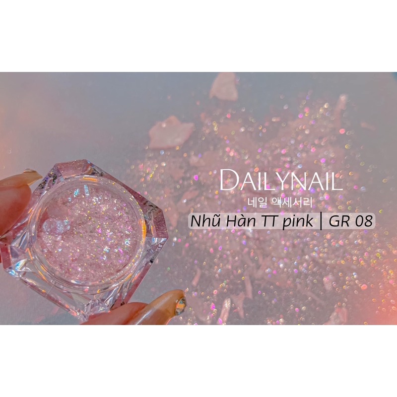 Nhũ kim cương mix