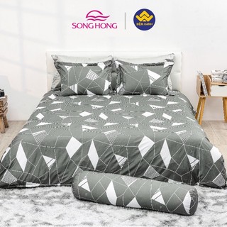 Vỏ gối ôm sông hồng basic cotton 38x100
