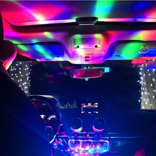 Đèn led đổi màu mini, cổng USB 5V, đèn vũ trường mini