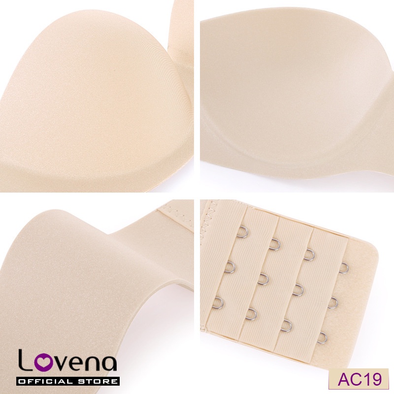 Áo Ngực Không Dây Đúc Su Không Gọng Lovena AC19