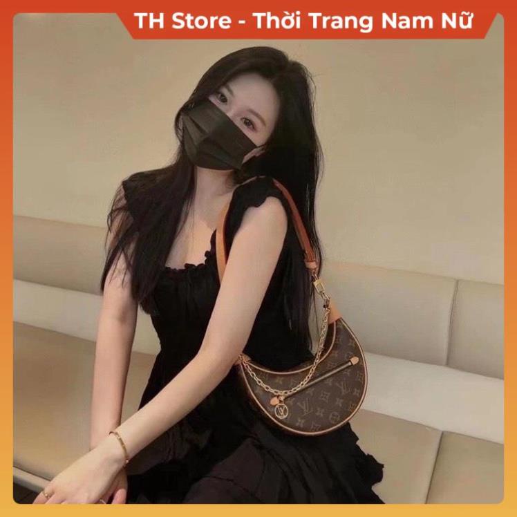Túi xách đeo cheo eo vì dáng bầu kẹp nách hàng Full box , Túi sách nữ đeo vai Lv da xịn thời trang sang chảnh TH Store