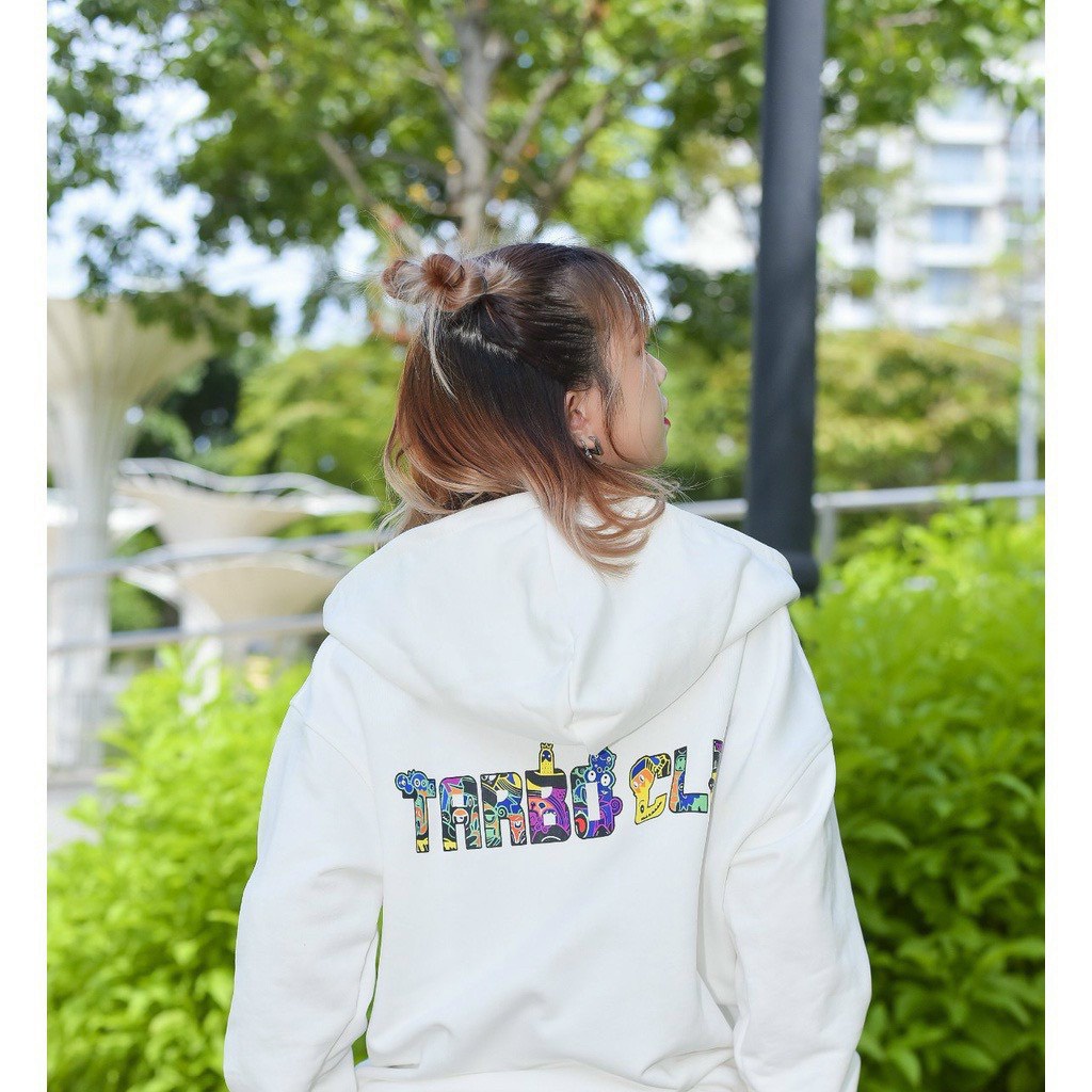 Áo khoác hoodie nam nữ unisex, chất áo khoác hoodie full zip from rộng bo gấu tay phồng Hàn Quốc mặc đi học