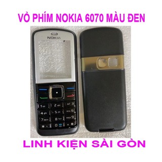Vỏ phím nokia 6070 màu đen