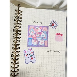 Set 5 tấm sticker trang trí