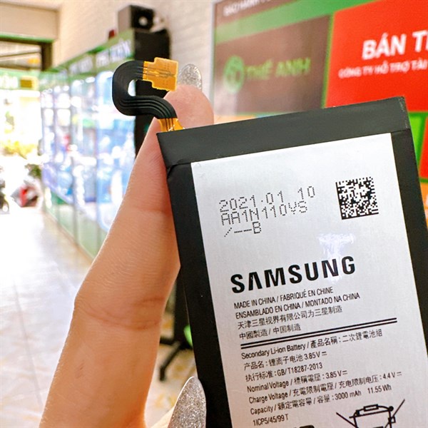 Pin Samsung S6 Edge Plus - BG928ABE hàng như hình.