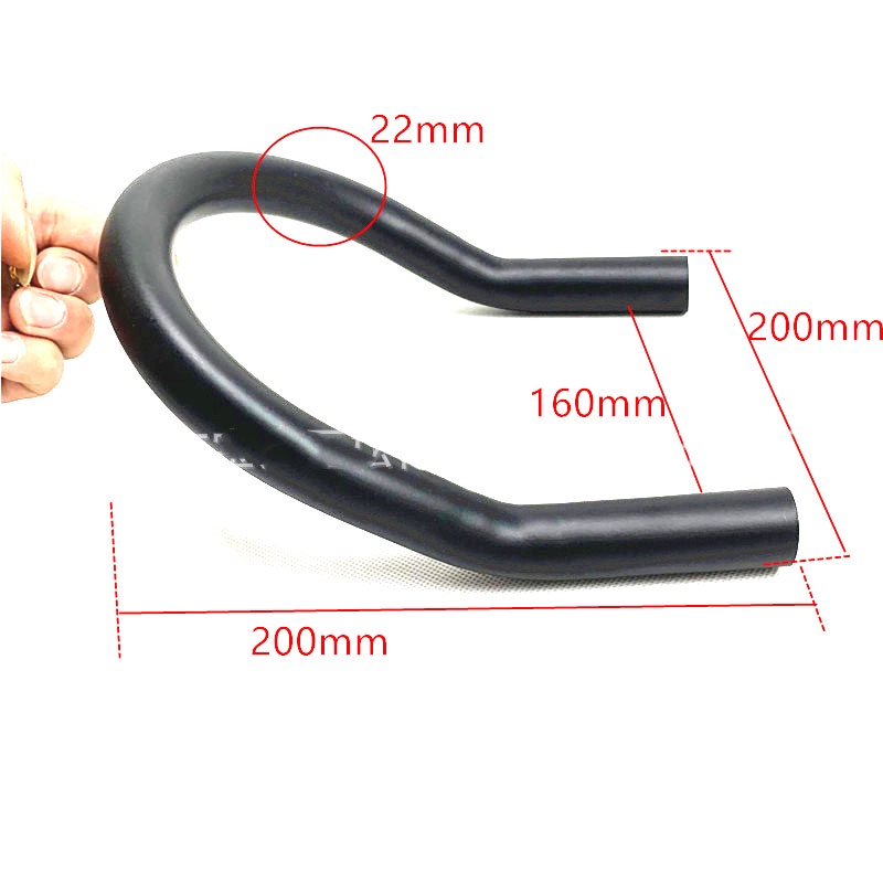 Cản sau độ CG125 GN125 GD110 Win100 cafe racer 18cm-23cm