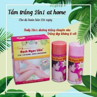 Set Tắm Trắng Bạch Ngọc Liên Chính Hãng