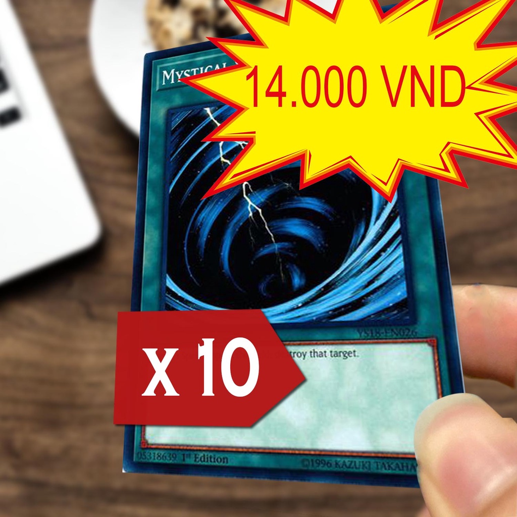 Bài Yugioh In theo yêu cầu, rẻ đẹp chất lượng chỉ từ 1k