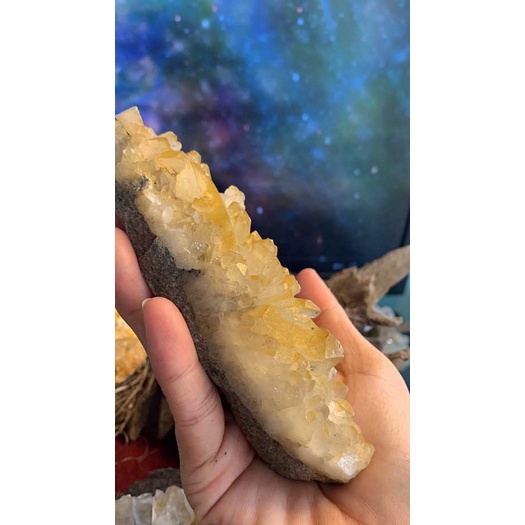 Đá stone tự nhiên Natural MAGIC VÀNG CITRINE Natural  phale NĂNG LƯỢNG VŨ TRỤ MẠNH 475