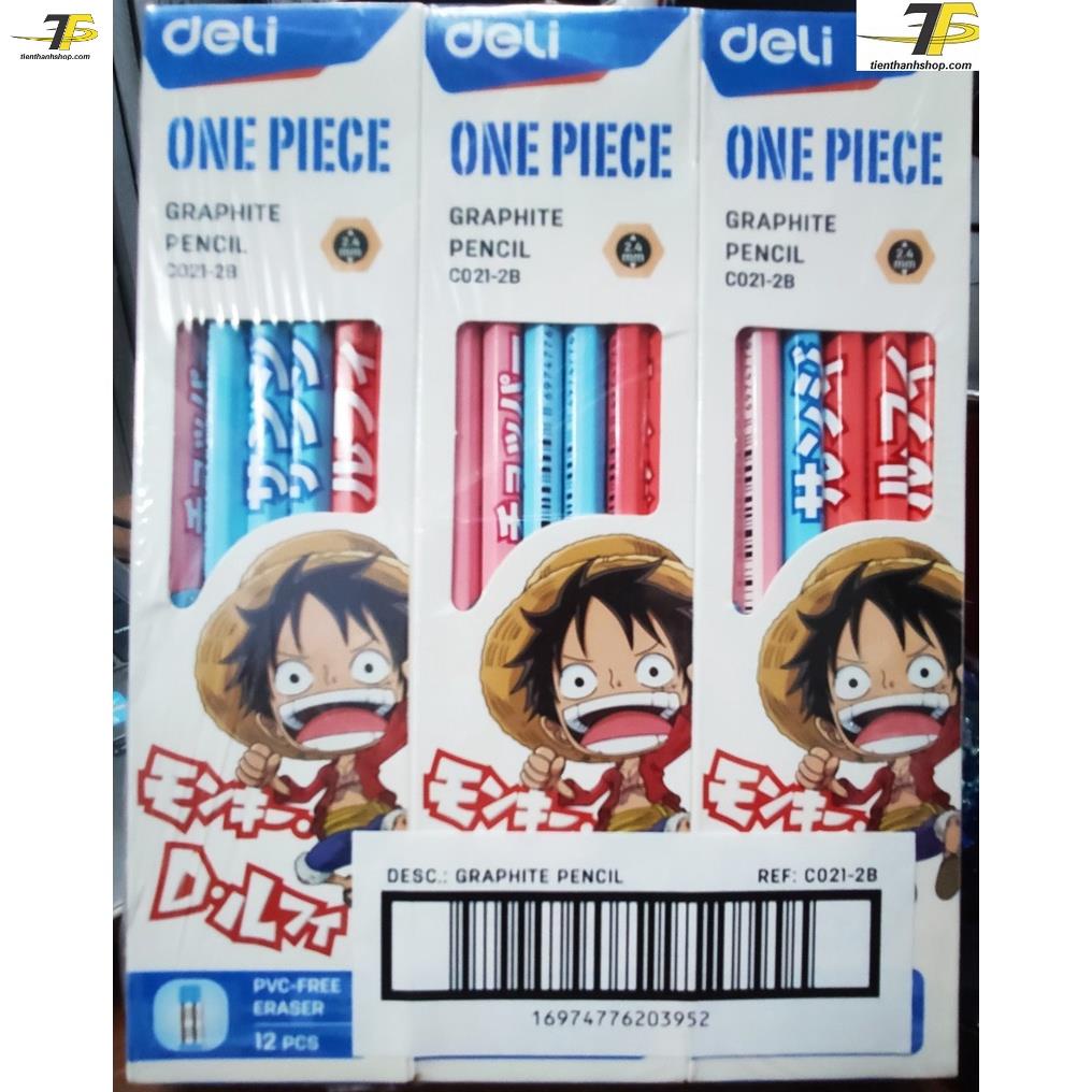 Bút Chì 2B - One Piece Deli C021-2B