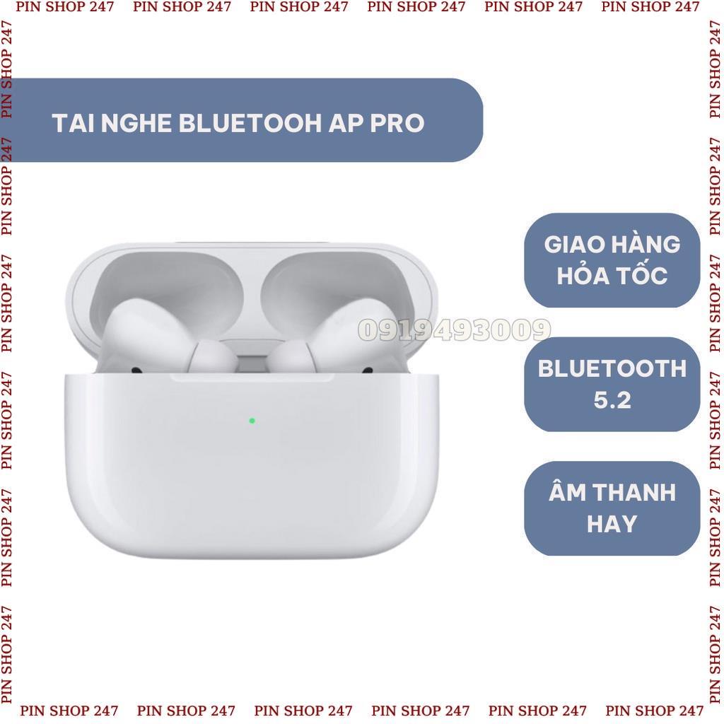 Tai nghe bluetooth AIP PRO tai nghe không dây định vị, lọc âm, giảm tiếng ồn, pin 4-6, bass hay, BH 6TH PIN SHOP 247