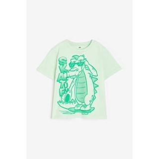 Áo phông cá sấu xanh size HM H&M _hàng chính hãng Mỹ