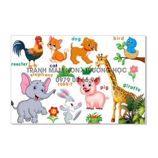 Tranh trang trí phòng tiếng anh - ta038