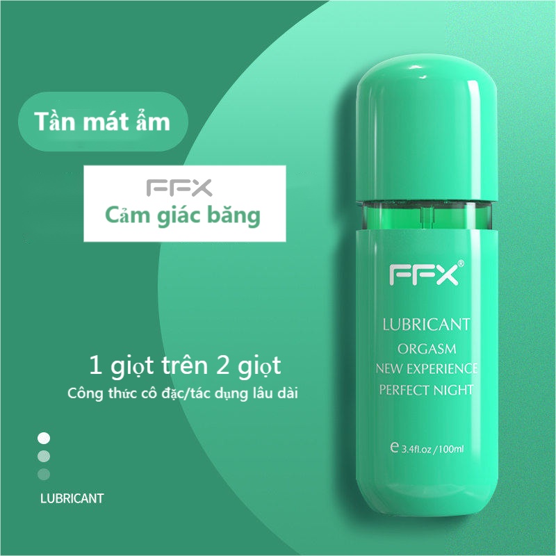 Gell bôi trơn nữ hỗ trợ khô hạn gel bôi nước kéo dài ướt  bôi trơn  êm ái  100ML