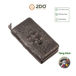 Ví 2 Kéo Đại 2DO LEATHER V05 Kích Thước (24*13*5) Quà Tặng Cho Người Thân, Sang Trọng, Cao Cấp, Siêu Bền