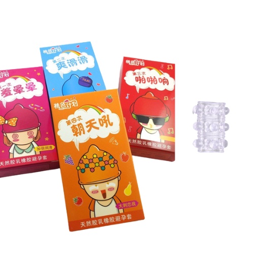 Bao cao su gai vòng bi kéo dài thời gian - hộp 10 bao