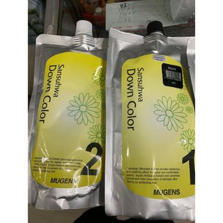 Nhuộm phủ bạc thời trang Mugens Sansuhwa 500ml x2