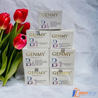 Kem genmy b1 dưỡng trắng da, b2 nám tàn nhang, b3 mụn thâm, b4 lão hóa10g