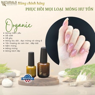  Sơn Dưỡng Và Phục Hồi Hư Tổn USA NATURES ORGANICS Sử Dụng Cho Móng Yếu Mỏng Chẻ do sử dụng gel - 7.5ml 