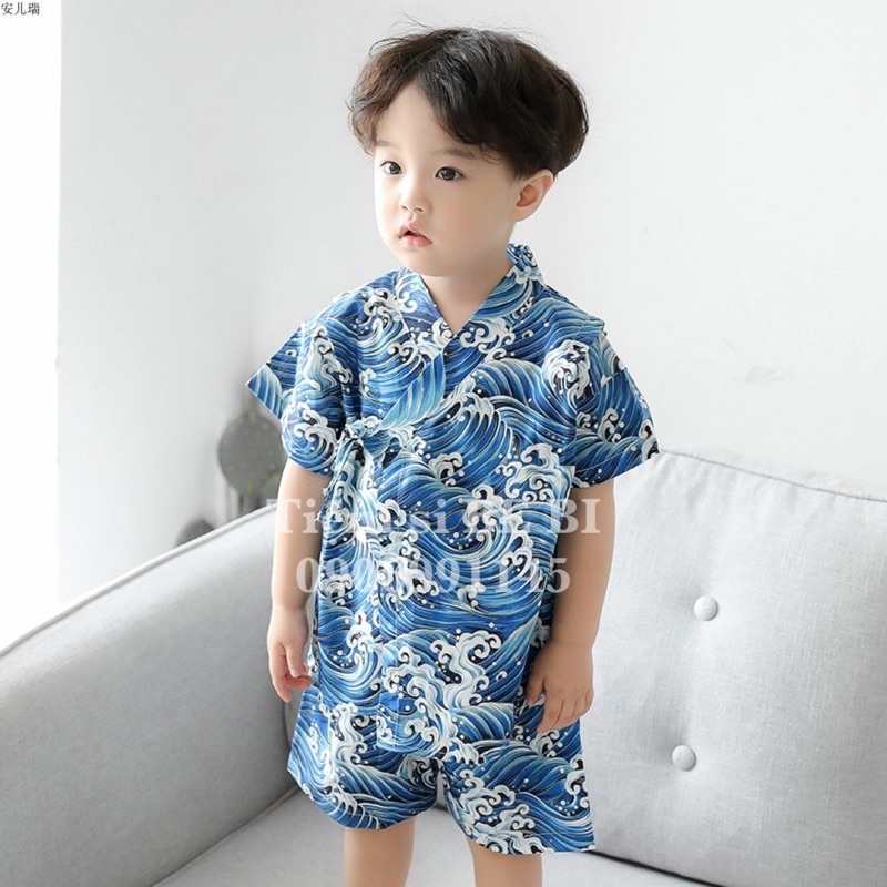 Set đồ yukata mùa hè cho bé