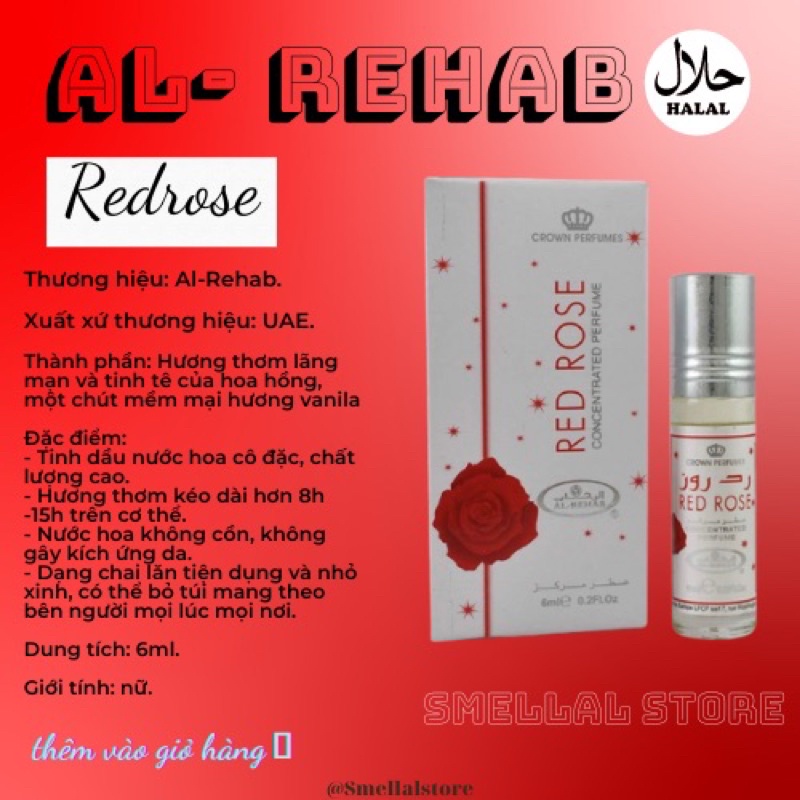 Tinh dầu nước hoa Arap