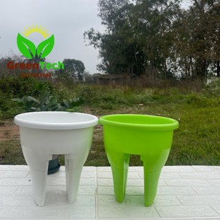 1 Chậu Nhựa Kẹp Lan Can Bé