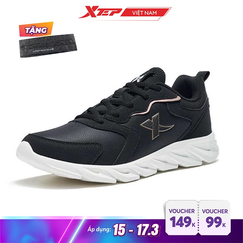 Giày sneaker nữ Xtep, giày thể thao phù hợp đi chơi, tập gym, các hoạt động ngoài trời 878318110036