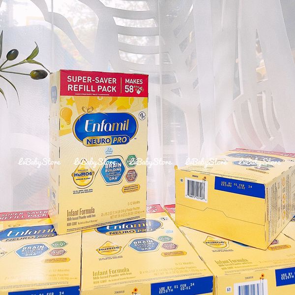 ENFAMIL NEUROPRO - GIẢI PHÁP VÀNG CHO CON PHÁT TRIỂN TOÀN DIỆN hàng mỹ bay air 0m-1y