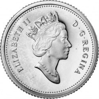 Xu sưu tầm 10 cent của canada 1990 - 2001