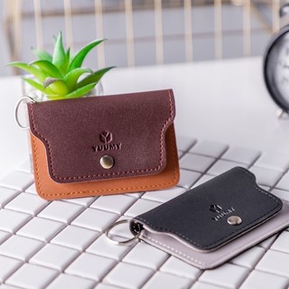 Móc chìa khoá ví da tiện dụng