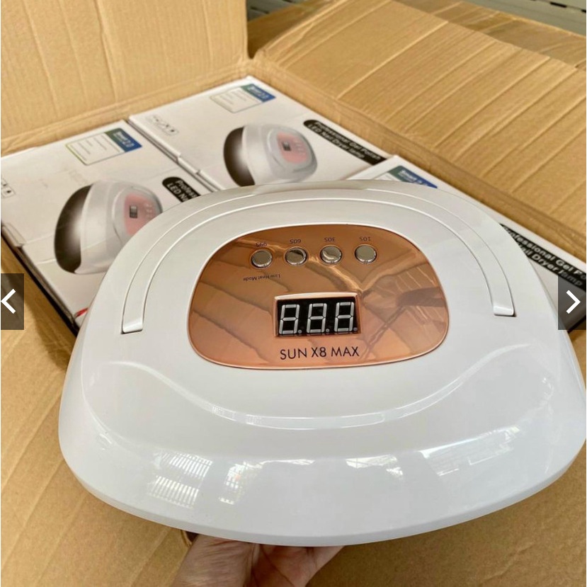 Máy hơ gel Sun X8 Max 150W- 57 bóng - chuẩn chính hãng