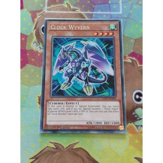 [ Đỗ Lạc Shop ]  Thẻ Bài Mint90 Yugioh Monster Clock Wyvern common/rare